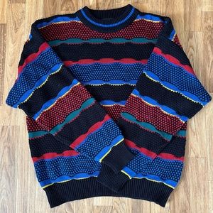 Vintage Multi-color Mens XL Sweater